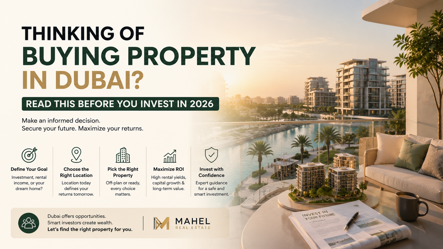 Thinking of Buying Property in Dubai? Read This Before You Invest in 2026